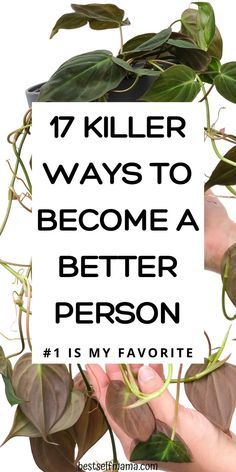 These tips and ideas are all about how to become a better person. They are sure to help you seriously with self-improvement and also with overall life improvement. #changeyourlife #selfimprovement #lifeimprovement #howtobeabetterperson #becomeabetteryou Become A Better Person, How To Become Happy, How To Be A Happy Person, Personal Growth Motivation, Personal Growth Plan, Better Person, Self Confidence Tips, Life Improvement, Positive Self Affirmations