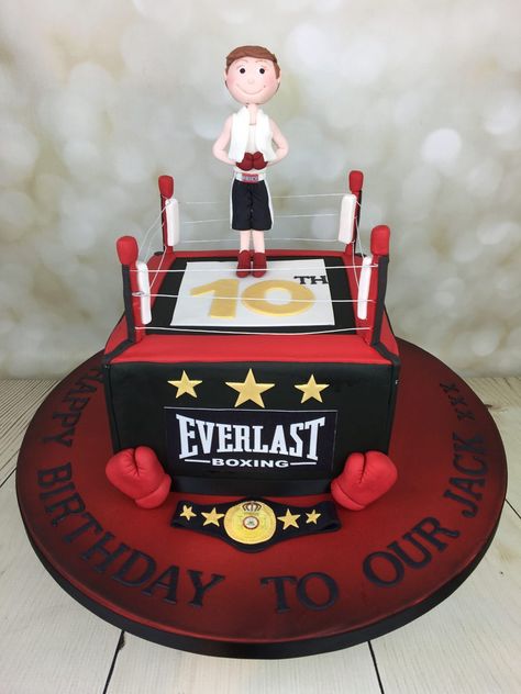 Boxing Ring Cake Ideas, Boxing Ring Cake, Ring Cake Ideas, Boxing Cake, Boxing Party, Boxing Birthday, Ring Cake Topper, Sonic Birthday Cake, Boxing Ring