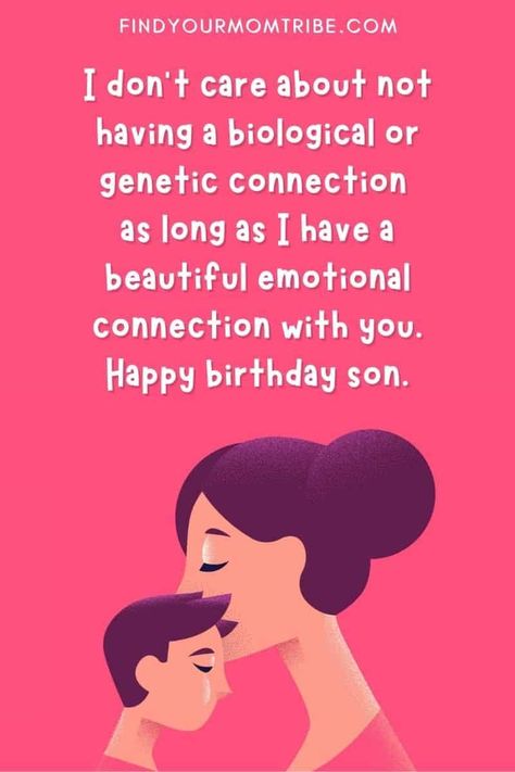 Happy Birthday stepson quotes Bonus Son Birthday Quotes, Stepson Birthday Quotes, Happy Birthday Bonus Son, Step Son Birthday Quotes, Happy Birthday Stepson, Stepson Quotes, Happy Birthday Son Wishes, Sweet Birthday Quotes, Wishes For Baby Boy