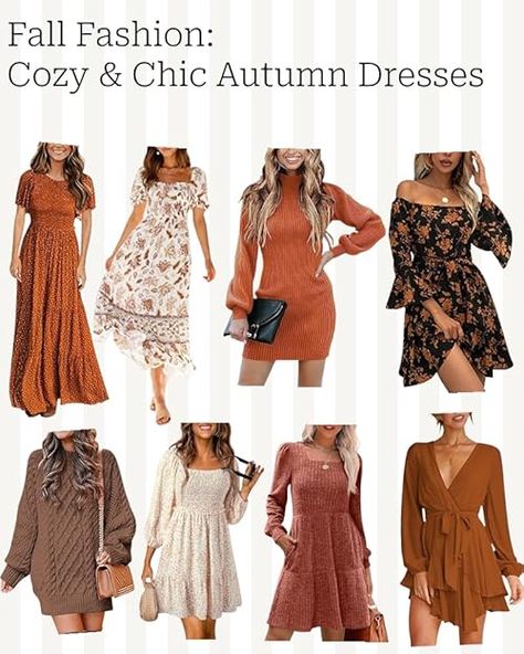 Check out this photo from CreatorBambi Dressy Winter, Dress Amazon, Curated Outfit, Dresses Fall, Amazon Dresses, Womens Fall Dress, Fashion Collage, Fall Dress, Winter Dress