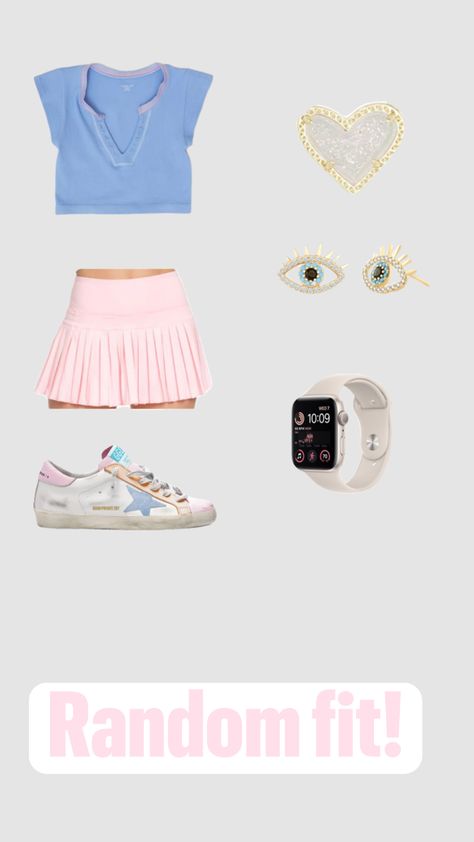 Kendra Earrings, Outfit Wishlist, Preppy Inspiration, Casual Preppy Outfits, Summer Fits, Outfit Style, Preppy Outfits, School Outfit, Creative Play