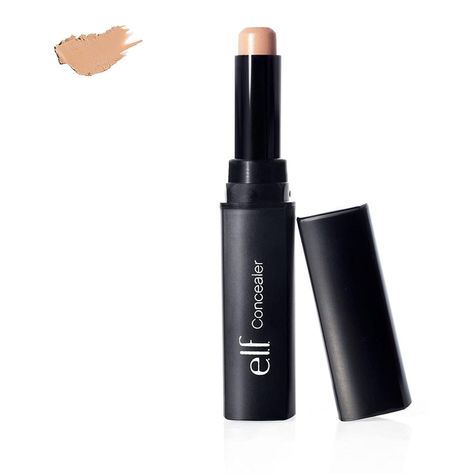 Reveal flawless looking skin with the help of the Concealer stick from e.l.f. Cosmetics. This cream concealer improves the appearance of acne, discoloration, and dark undereye circles. This smooth concealer is easy to apply and blends evenly for perfect coverage that lasts all day. e.l.f. Cosmetics offers a complete line of vegan and crueltyfree makeup and professional tools  all at an extraor... #councealer Dark Undereye, It Cosmetics Concealer, Daily Makeup Routine, E.l.f. Cosmetics, Concealer Stick, Dark Circles Under Eyes, Concealer Makeup, Too Faced Concealer, Color Corrector