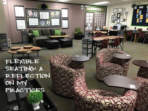 Motivational Classroom Decor, High School Classroom Furniture, Staffroom Decor, Flexible Seating Classroom High School, Large Class Seating Arrangement, Best Seating Arrangement Classroom, Classroom Seating Arrangements Desks Middle School, Flex Seating High School, Seating Arrangements Classroom Talkative