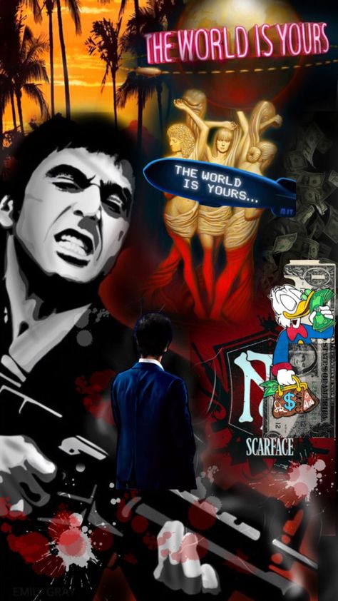 Scarface Wallpaper Iphone, Pablo Escobar Poster, Scarface Wallpaper, Scarface Poster, Scared Face, Scarface Movie, Montana Art, Tupac Wallpaper, Dope Wallpaper Iphone