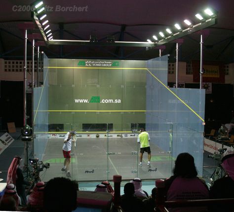 Squash Court Design, Squash Sport, Squash Game, Squash Court, Sports Facility, Metal Columns, School Interior, Glass Cube, Technology Design