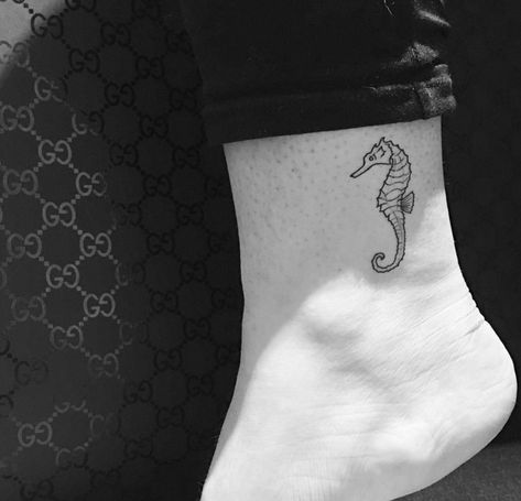 Celebrity Tattoo Artists Sassy The Sasquatch Tattoo, Seahorse Tattoo, Famous Tattoo Artists, 7 Tattoo, Tattoo Symbols, Ankle Tattoos For Women, Heavy Burden, Free Soul, Large Tattoos