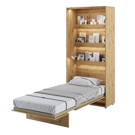 Wall Bed Designs, Diy Murphy Bed, Alpine Home, Bed 3d, Milan Apartment, Cabinet Bed, Folding Beds, Wall Bed, Ottoman Bed