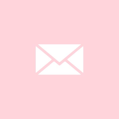 Blush pink mail app icon Blush Pink Icons Aesthetic, Blush Pink Icons For Apps, Blush Pink App Icons Aesthetic, Aesthetic Email Icon, Mail Aesthetic Icon, Pink Email Icon, Light Pink Instagram Icon, Light Pink Aesthetic App Icons, Aesthetic Mail Icon