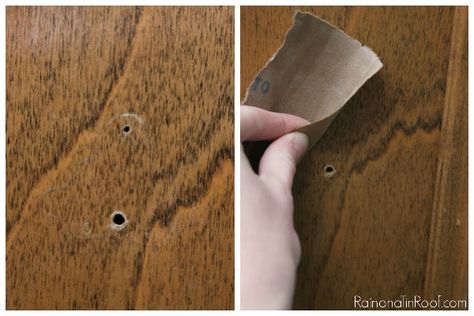 Kitchen Cupboard Makeover, Unpainted Furniture, Diy Cabinet Doors, Wood Cabinet Doors, Wood Drawer Pulls, Patch Hole, Old Drawers, Kitchen Refresh, Old Cabinets