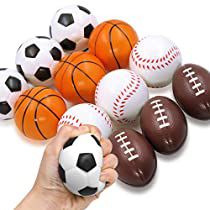 Check this out at Amazon Baseball Party Games, Carnival Prizes, Tension Relief, Mini Basketballs, Baseball Party, Nfl Teams Logos, Sports Balls, Football Gifts, Soccer Football