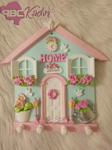 Design A Garden, Small Garden Ideas, Fairy House Crafts, Diy Glass Bottle Crafts, Clay Wall Art, Craft Room Decor, Art Decor Diy, Home Garden Design, Glass Bottle Crafts