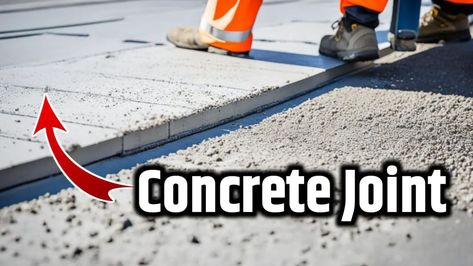 Explore the vital roles and types of Concrete Joints in construction, from expansion to isolation, ensuring structural integrity and aesthetics. Expansion Joints In Concrete, Types Of Concrete, In Construction, The Expanse, Technology