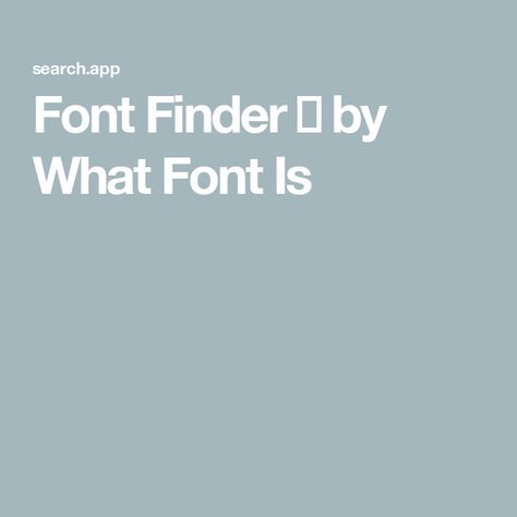 Font Finder 🔎 by What Font Is Font Finder, Font Maker, Image Font, Monogram Tattoo, Postcard Mockup, Text Generator, Popular Fonts, Font Graphic, How To Get Better