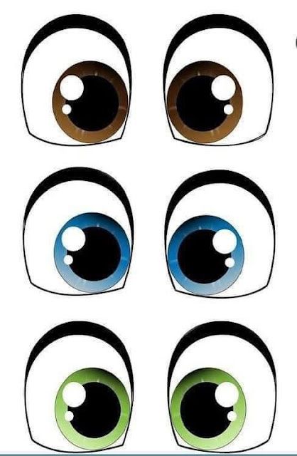 Painted Eyes For Crafts, Piñata Making, Eyes Clipart, Resin Eyes, Baby Coloring Pages, Craft Eyes, Cartoon Eyes, Eye Stickers, Deco Poster