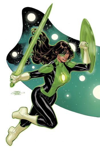 28 Revealed DC Comics Variants: Jim Lee, Francesco Mattina, and More Justice League Odyssey, Female Dc Characters, Jessica Cruz Green Lantern, Superhero Poses, Terry Dodson, Jessica Cruz, Cosmic Comics, Green Lanterns, Comic Book Girl