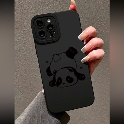 Cartoon Panda Print Iphone 15 Case Shein In Brand New Condition With No Stains Markings Or Visible Use Brand New With No Flaws! Brand New In Package Iphone 100, Shein Accessories, Capas Samsung, Kawaii Phone Case, Print Iphone, Iphone Cases Cute, Cartoon Panda, Panda Print, Pretty Phone Cases