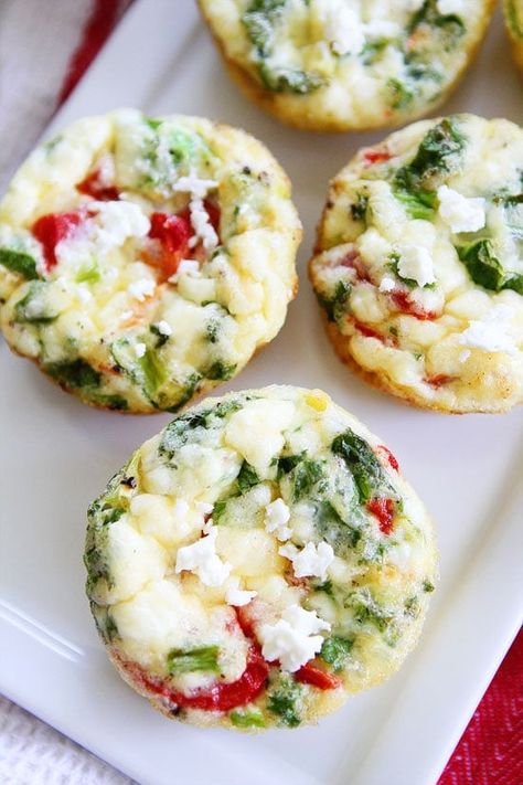 Veggie Lasagne, Low Carb Muffin Recipes, Egg Muffins Healthy, Egg Muffins Recipe, Feta Cheese Recipes, Egg Muffin, Low Carb Muffins, Healthy Eggs, Texas Toast