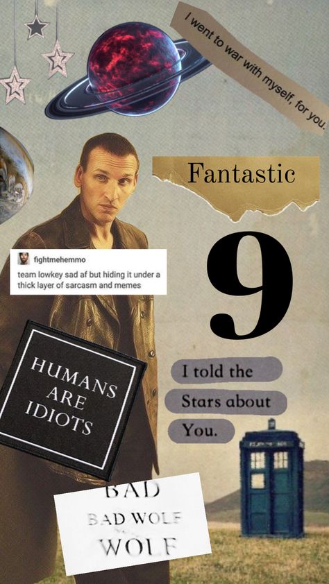 #ninthdoctor #doctorwho Ninth Doctor Wallpaper, Dr Who Wallpaper, Doctor Who 9, 9th Doctor, Doctor Who Wallpaper, Ninth Doctor, Bbc Doctor Who, Doctor Who Tardis, Wibbly Wobbly Timey Wimey Stuff