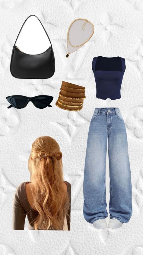 Clean girl outfit for when you feel like being 🌟her🌟🎀🌸 Clean Girl Look Outfit, Girl Next Door Outfits, Clean Girl Outfit, H M Outfits, Dream Aesthetic, Dream Outfits, Clean Girl, Girl Next Door, Womens Casual Outfits