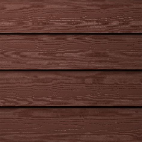 James Hardie HardiePlank Primed Countrylane Red Cedarmill Lap Fiber Cement Siding Panel (Actual: 0.312-in x 6.25-in x 144-in) James Hardie Siding Colors, Fiber Cement Lap Siding, Cladding Texture, James Hardie Siding, Hardie Siding, Fiber Cement Siding, Cement Siding, Hardie Plank, James Hardie