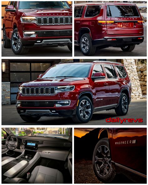 Jeep Wagoneer 2022, New Jeep Wagoneer, Ford Jeep, Jeep Brand, Grand Wagoneer, Vision Board Images, 20 Inch Wheels, 2015 Mustang, Jeep Wagoneer