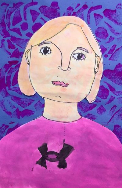 Kehinde Wiley Self-Portrait - Mr. Calvert's Art Room Kehinde Wiley Art Lesson, Kehinde Wiley Art, Art Self Portraits, Cassie Stephens, Life I Want, Kehinde Wiley, 5th Grade Art, Art Lessons For Kids, Art Portraits