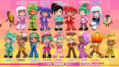 Sugar Rush Racers, Vanellope Y Ralph, Vanellope Von Schweetz, Wreck It Ralph, Animation Movie, Movie Wallpapers, Sugar Rush, Disney Fun, Disney Fan Art