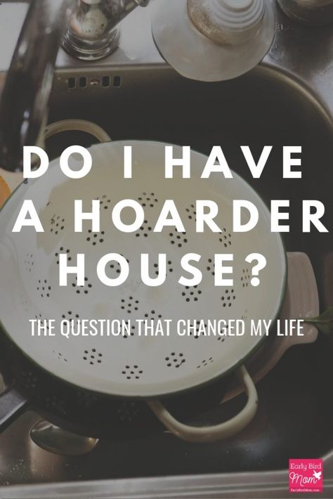 Do I Have a Hoarder House? The Question that Changed my Life Hoarding Help, Compulsive Hoarding, Hoarder House, Cleaning Organization, Bird Mom, Decluttering Inspiration, Clutter Control, Konmari Method, Be Organized