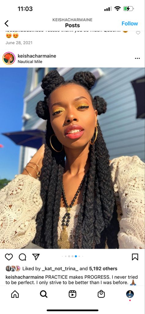 Cute loc style worn by the Keisha Charmaine Keisha Charmaine Locs, Heart Shaped Loc Styles, Locs With Charms, Lisa Bonet Locs 90s, Lisa Bonet Loc Extensions, Loc Styles, Locs Hairstyles, Locs, Hair Styles