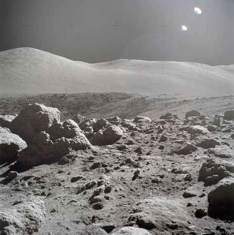 50 Years Ago: Apollo 17 Lands at Taurus-Littrow | NASA Moon Surface, Apollo Missions, Space Time, Sistema Solar, Space Flight, To Infinity And Beyond, Space And Astronomy, Space Travel, In The Desert