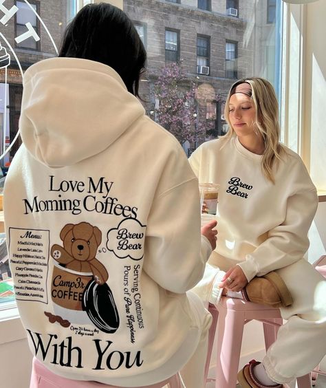 Art Of Letting Go, Ill Always Love You, Sipping Coffee, Coffee Sweatshirt, Cinnamon Swirl, Bear Hoodie, Accessory Pouch, The Happy, Girly Girl