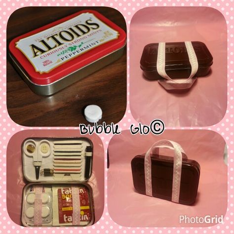 Altoid Tin First Aid Kit, Altoids Wallets, Altoid Wallet, Tin Wallet, Wallet Inspiration, Mint Tin Crafts, Altoids Wallet, Tin Ideas, Tin Crafts