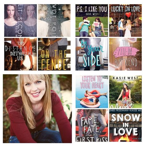 Kasie West Kasie West, College Romance, Wattpad Quotes, Summer Reading Lists, Lucky In Love, Novels To Read, Nerd Life, World Of Books, Ya Books