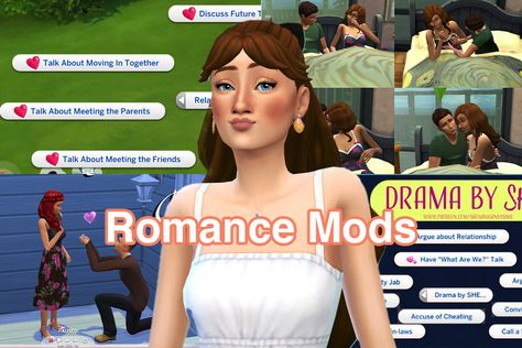 Fall in love with these sims 4 romance mods! New animations, more in depth interactions, and brand new systems means more realistic and immersive gameplay! Scripted Mods Sims 4, Cute Romance Mod Sims 4, More Apps Sims 4, Sims 4 Cc Polygamy Mods, Sims 4 Breakup Mod, Sims 4 Friendship Mods, Sims Action Mods, Sims 4 Better Romance Mods, Sims 4 Jealous Mod