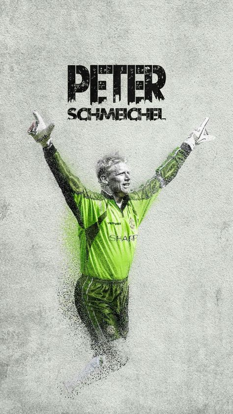 Peter Schmeichel, Manchester United Wallpaper, Manchester United Legends, Football Poster, Staying In, Soccer Players, Manchester United, World Cup, Manchester