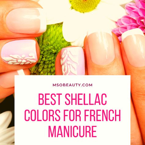 Cnd Shellac French Manicure, French Shellac, Shellac French Manicure, Cnd Shellac Pacific Rose, Matte Gel Nails, Cnd Beau Shellac, White Shellac, Cnd Purple Shellac Colors, Cnd Shellac Rose Mance