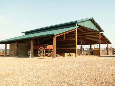 Farm Storage Buildings, Storage Barn, Pole Barn Plans, Hay Storage, Cattle Barn, Small Barns, Building A Pole Barn, Metal Barn Homes, Horse Barn Designs