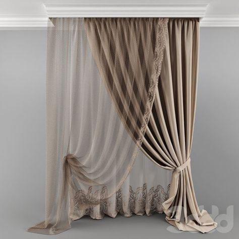 #ceilinglighting #ceilinglight #ceilingdetail #ceilingpanel #ceilingideas #ceilinggoals #ceilingtiles #interiorstyling Long Curtains Living Room, Curtain Display, Luxury Curtains Living Room, Pink Bathroom Tiles, Fancy Curtains, Curtains Living Room Modern, Classic Curtains, New Ceiling Design, Unique Curtains