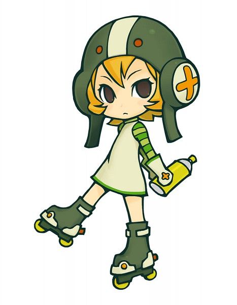 Jet Set Radio, Gum chibi Gum Jet Set Radio, Desk Tattoo, Japan Graphic Design, Videogame Art, Jet Set Radio, Future Wallpaper, I Love Games, Get Funky, Color Script