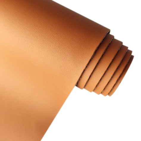 XHT Smooth and Soft Plain Faux Leather, 30 x 135 cm, for Sewing DIY Items Such as Clothing and Leather Bags (Light Brown) Diy Cosplay, Bow Purse, Clothing Embroidery, Leather Roll, Cosplay Diy, Making Earrings, Leather Sheets, Sewing Diy, Bag Light