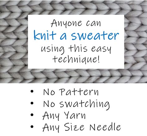 Knit a Raglan Sweater without a patterns Bottom Up Raglan Sweater Pattern, Free Raglan Sweater Knitting Pattern, How To Knit A Sweater, Raglan Sweater Knitting Pattern, Raglan Knit Sweater, Knit Raglan Sweater, Raglan Knit, Beanie Knitting Patterns Free, Beanie Knitting