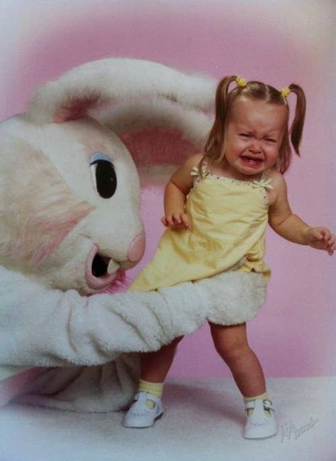 Easter Family Pictures, Relatable Humor, Easter Bunny Pictures, Easter Bunny Costume, Awkward Family Photos, Photo Fails, Donnie Darko, Easter Photos, Bunny Costume