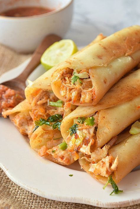 Try these best,quick and delicious mexican taquitos recipe,this is authentic chicken taquitos recipe made with shredded chicken and cream cheese fried or baked which is very easy.These crispy fried chicken taquitos are homemade and work as best sides or appetizers for any occasion plus kids will love this too. #savorybitesrecipes #chickentaquitos #mexicantaquitos #chickenandcreamcheesetaquitos #easyrecipe #dinnerrecipes Authentic Chicken Taquitos Recipe, Mexican Taquitos, Cream Cheese And Chicken, Chicken Mexican, Mexican Food Dishes, Taquitos Recipe, Mexican Recipe, Chicken Taquitos, Diner Recept