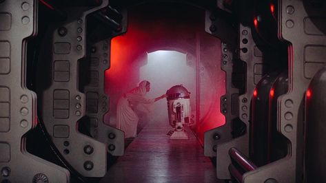 Star Wars Episode 4, Beautiful Cinematography, Star Wars Episode Iv, Star Wars 1977, Epic Movie, Star Wars Film, Movie Shots, George Lucas, Long Shot