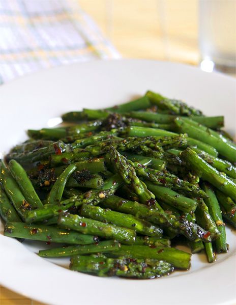 Thai Peppered Asparagus — Appetite for China Spicy Asparagus, Summer Sides, Full Recipes, Asparagus Recipe, Thai Food, Asian Cooking, Veggie Sides, Veggie Dishes, Asian Dishes