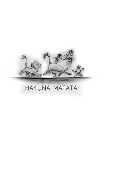 Hakuna Matata Tattoo, Aster Flower Tattoos, Cartoon Tattoo Ideas, Trident Tattoo, Animated Shows, Character Tattoos, Unusual Tattoo, Cartoon Tattoo, Il Re Leone