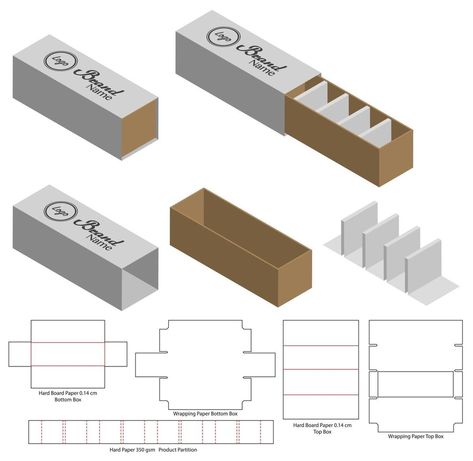 Packaging Die Cut, Templat Kotak, Pola Kotak, Egg Packaging, Packaging Template Design, Paper Box Template, Packaging Template, Ge Bort, Handmade Packaging