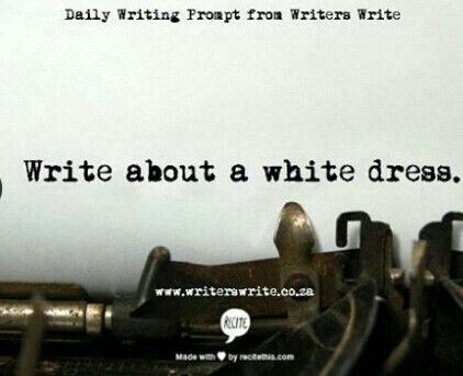 White Dress Writing Prompts Poetry, Poetry Prompts, Poetry Ideas, Daily Writing Prompts, Writing Exercises, Writing Inspiration Prompts, Writing Challenge, Creative Writing Prompts, Daily Writing