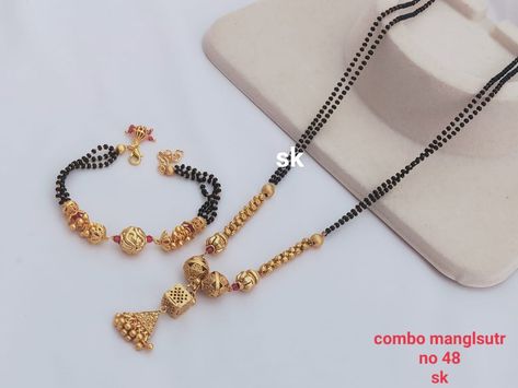 Vati Mani Mangalsutra Designs, Hand Mangalsutra Bracelet In Gold, Hand Mangalsutra Bracelet, Muhurat Mani Mangalsutra, Mangalore Style Mangalsutra, Bracelet Mangalsutra, Hand Mangalsutra, Jadtar Mangalsutra Design, Waman Hari Pethe Mangalsutra