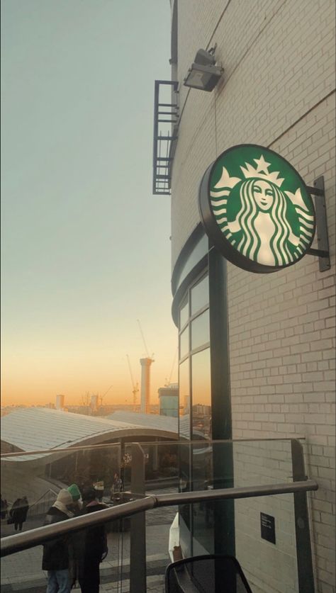 Birmingham Aesthetic, Starbucks Cafe Exterior, Starbucks Ambience, Summer Skies Starbucks, Starbucks Place Aesthetic, Starbucks Beach Aesthetic, Birmingham, The Outsiders